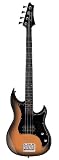 Hagstrom FXB210 Ultralux Bass Guitar (Tobacco Sunburst)