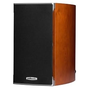 Polk Audio RTI A1 Bookshelf Speakers (Pair, Cherry) by 