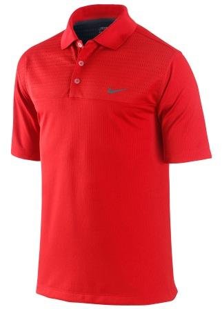 Nike Men's Tennis Golf Heat Pro Polo Shirt Red 