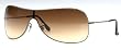 New RAY BAN SUNGLASSES RAYBAN RB 3211 004/13 01x32 Gradient Brown Lens & Gunmetal Frame