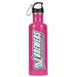 Milwaukee Brewers 26oz Stainless Steel Water Bottle (Pink) Pink Stainless Steel Water Bottle