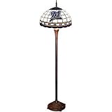 Milwaukee Brewers MLB Stained Glass Floor Lamp