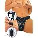 Fetish Fantasy Plus Size Remote Control Fantasy Panty, Black