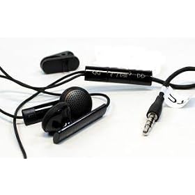 OEM HTC Stereo Black Hands-Free Headset: Cell Phones &amp; Accessories