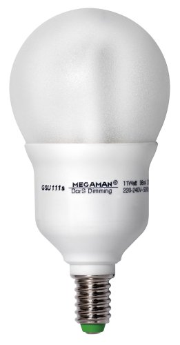 Megaman MM44002 ESL DORS CLASSI Energiesparlampe 11W E14 230V 827 Preisvergleich