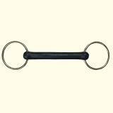 Rubber Mouth Loose Ring Solid Bradoon Bit