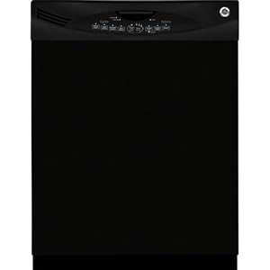 GE GDWF100RBB Full Console Dishwasher - Black by
