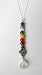 Chakra Necklace Gemstone Beaded Balancing Sterling Silver 18" Necklace