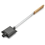 Old Mountain Pre Seasoned 10124 Single Pie Iron, 28 1/2 Inch Long