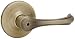 Kwikset 300DNL 5 CP Security Dorian Privacy Lever, Antique Brass