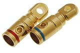 POWER GOLD RING TERMINAL 4 GAUGE 1 PAIR-ABSOLUTE GRT102