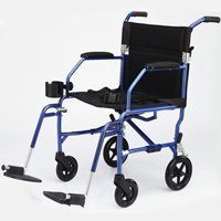 Medline Freedom Transport Chairs, Blue
