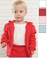 Bella Baby Fleece Hooded Sweatshirt, White, 3-6 Months