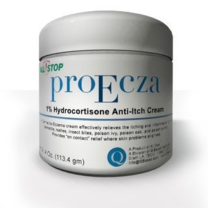 All Stop ProEcza Eczema and Dermatitis Cream :: Proven Effective Eczema and Dermatitis Treatment Cream 4 Oz by All Stop