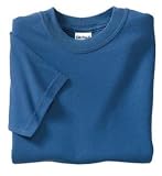 Gildan Ultra Cotton - Youth 100% Cotton T-Shirt, M, Indigo Blue