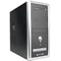 10-Bay ATX Computer Case w/Front Panel LED - No PS (Black)