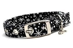 Designer Dog Collar ~ Black & White ~ by Dixie DIgs