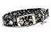 Designer Dog Collar ~ Black & White ~ by Dixie DIgs