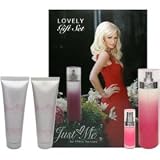 Just Me By Paris Hilton Perfume for Women 4 Piece Fragrance Set Includes: 3.4 Oz/ 100 Ml Eau De Parfum Spray + 3.0 Oz / 90 Ml Bath  Shower Gel + 0.25 Oz / 7 Ml Eau De Parfum Spray + 3.0 Oz / 90 Ml Body Lotion
