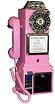 CR-56PK 1950's Payphone PINK