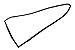 URO Parts 901 543 191 20 Quarter Window Glass Seal