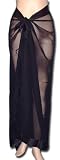 Full Size Pareo: Sheer Black