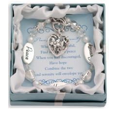 Peace Hope Serenity Expressively Yours Bracelet