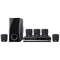 LG HT 353 SD 5.1 DVD Heimkinosystem (DivX-zertifiziert, 300 Watt, USB Aufnahme (Direct Ripping), USB Plus) schwarz