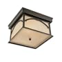 Thomas Lighting M5420-7 palladian - Outdoor Two Light Ceiing Fixture, Matte Black Finish