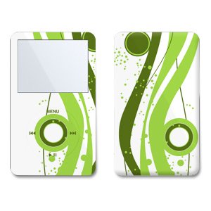 iPod Video (5G) Skin - Fantasy Green
