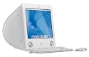 Apple eMac Desktop 17" M8951LL/A (1.0-GHz PowerPC G4, 256 MB RAM, 80 GB Hard Drive, DVD-RW/CD-RW Drive)