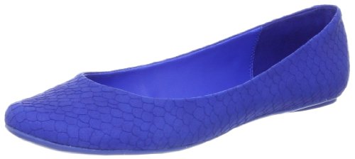 Kenneth Cole REACTION Women's Slip-On By Flat,Royal Blue Fabric,9 M US