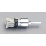 エスコ １５mm／６．０mm軸軸付ブラシ（筒型／＃１７０） EA819BK-47