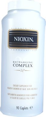 NIOXIN Recharging Complex Dietary Supplement for Healthier Hair, Skin & Nails 90 Caplets