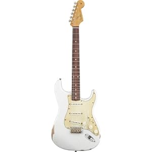 Cheap Price Fender Road Worn® '60s Stratocaster® Electric Guitar, Olympic White, Rosewood Fretboard Reviews