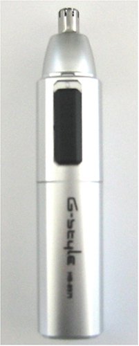 OHM 水洗いノーズトリマー 鼻毛カッター シルバー HB-8971