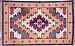 ShalinCraft Handmade-Rugs Cotton Dhurrie Multicolored Asian-Influence Indian-Style (jrg019)