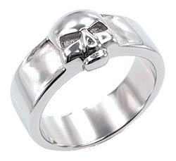 High Quality Stainless Steel Skull Ring