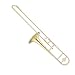 Musical Instruments : Stagg Lacquer Plated Tenor Trombone