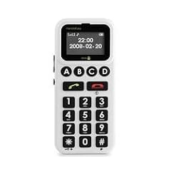 doro HandleEasy 328gsm,  mit gro�en Tasten, wei� Handy