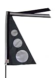 Charcoal - bicycle safety flag - Small