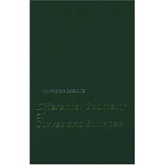 Differential Geometry of Curves and Surfaces