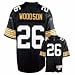 Rod Woodson Black Reebok NFL Premier 1993 Throwback Pittsburgh Steelers Jersey - Large