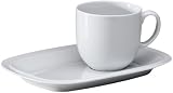 Review Denby  / White by Denby Mug & Buffet Saucer Gift Box