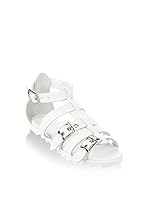 Bueno Sandalias planas (Blanco)