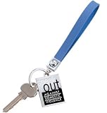 Speak Out Against Domestic Violence Empowerment Key Chain