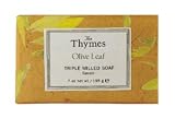 The Thymes Olive Leaf Triple-Milled Soap