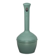 Justrite 268501 Polyehylene Elite Smoker Cease-Fire Cigarette Butt Receptacle, 4 Gallon Capacity