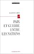 Paix et guerre entre les nations