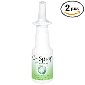 Click here to buy O-Spray Natural Nasal Spray, World Lime, 1-Ounce Bottles (Pack of 2).